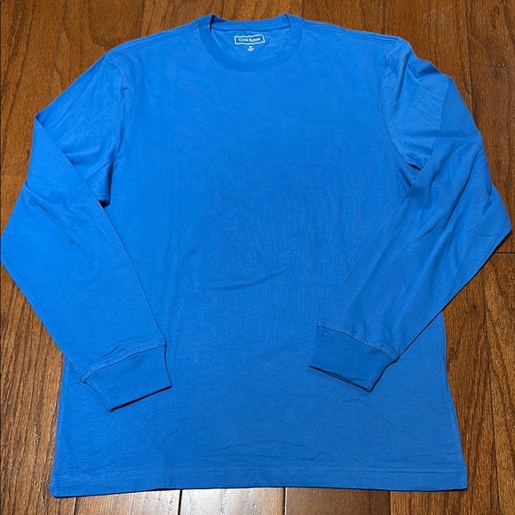 Club Room men’s Blue Long Sleeve Shirt - Picture 1 of 4